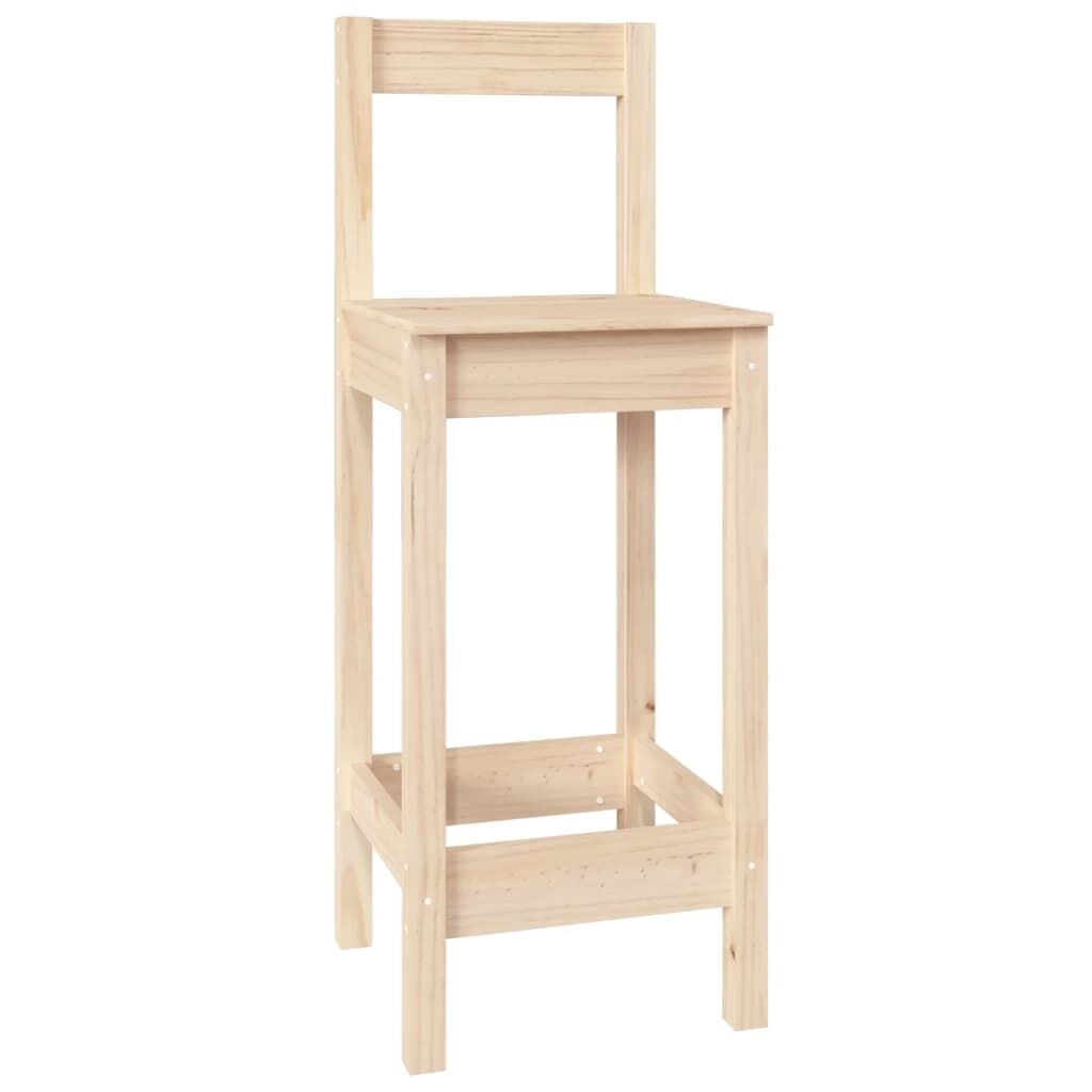 7 Piece Bar Set Solid Wood Pine Price
