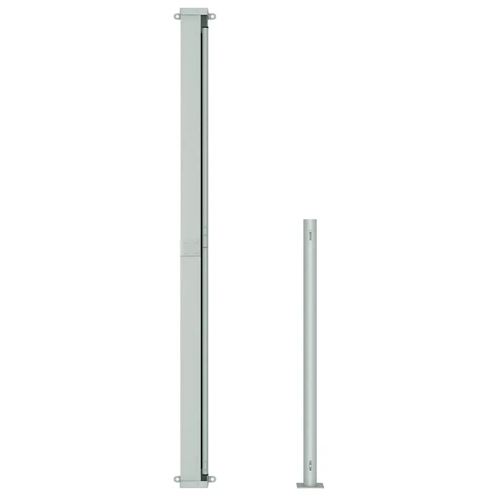 Patio Retractable Side Awning 200x500cm Grey Price