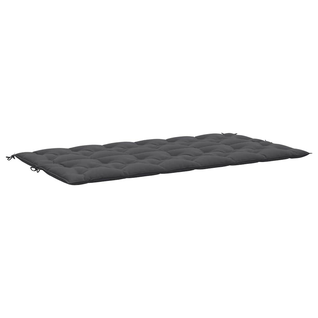 Garden Bench Cushion Anthracite 200x(50+50)x7cm Oxford Fabric Price