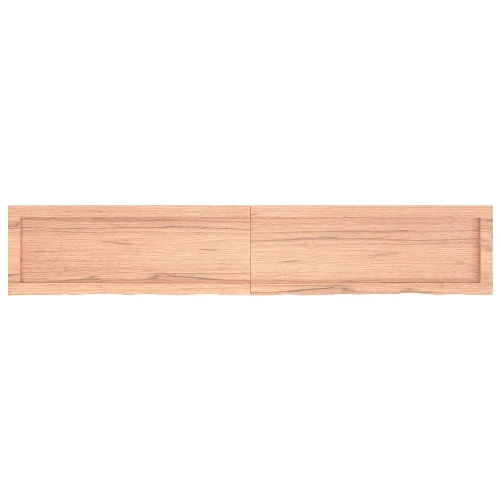 Bathroom Countertop Light Brown 160x30x4 cm Treated Solid Wood Price