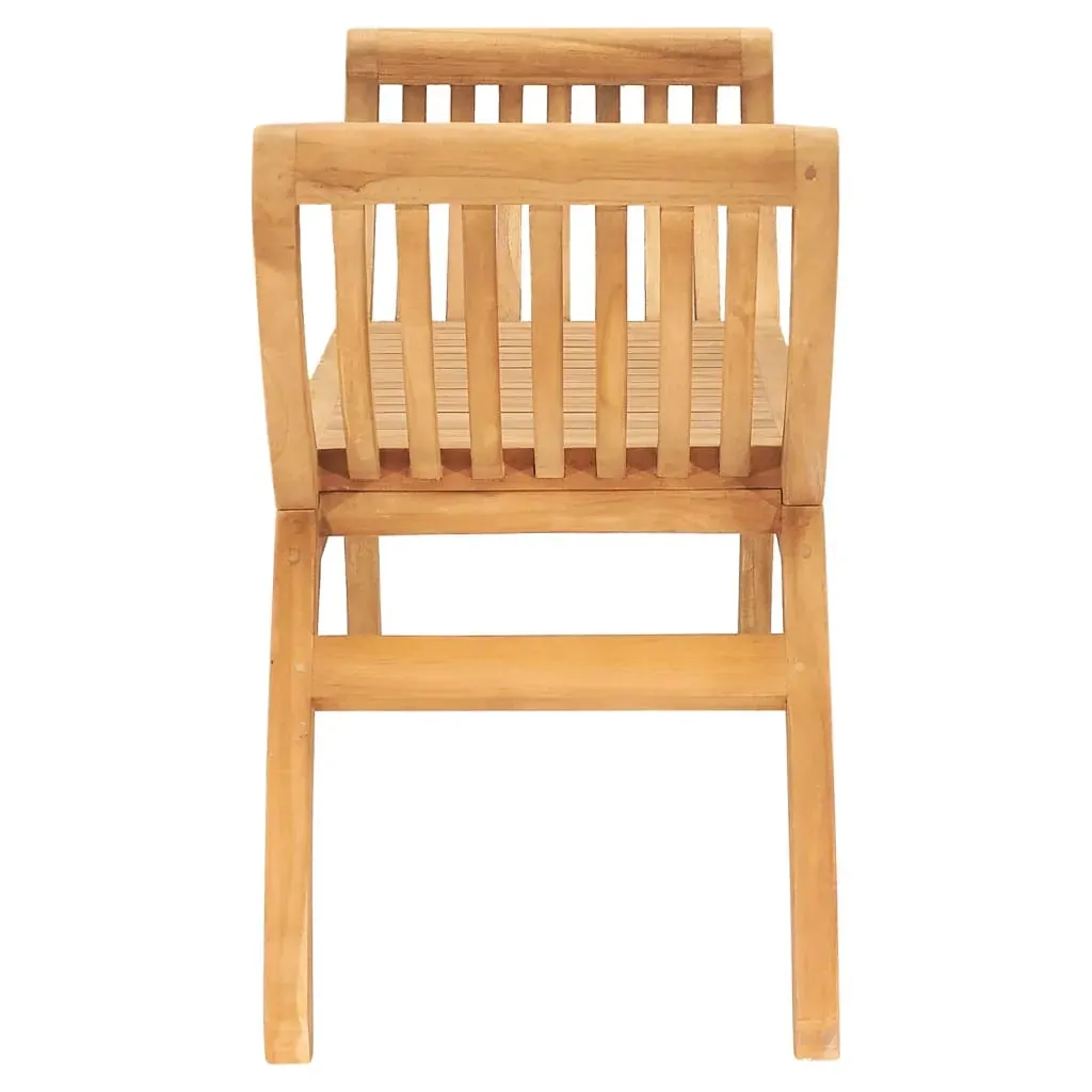 Garden Bench 126 cm Solid Teak Wood Price