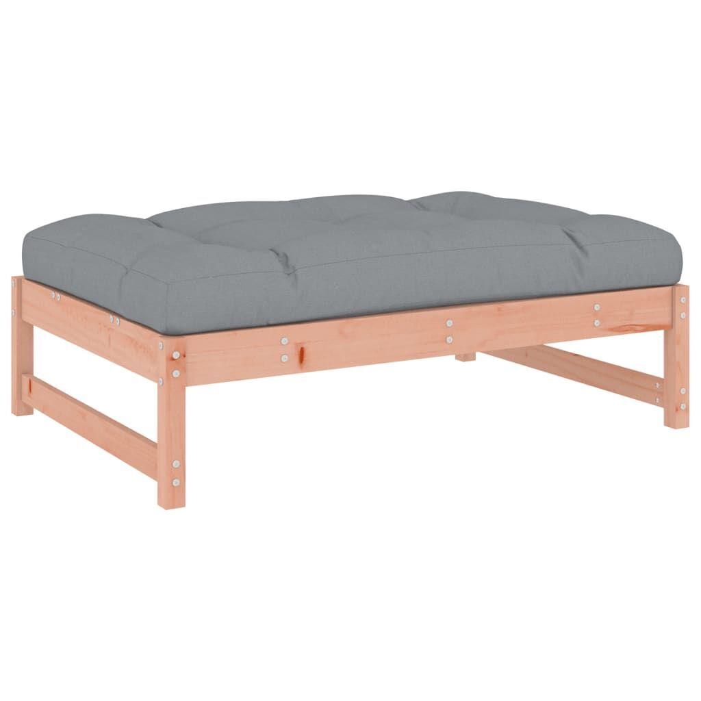 5 Piece Garden Lounge Set with Cushions Solid Wood Douglas Price