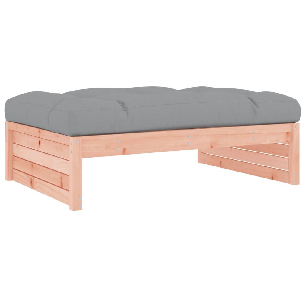5 Piece Garden Lounge Set with Cushions Solid Wood Douglas Price