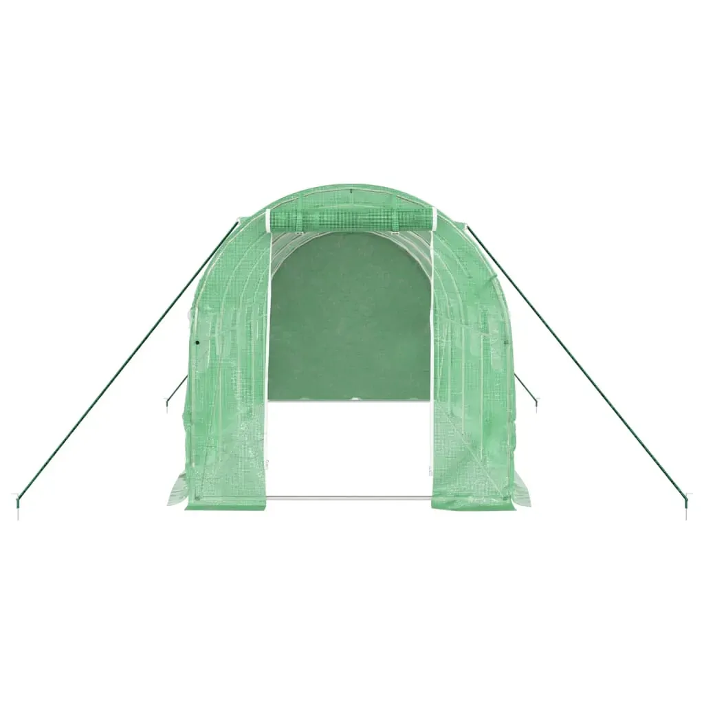 Greenhouse with Steel Frame Green 8 m² 4x2x2 m Price