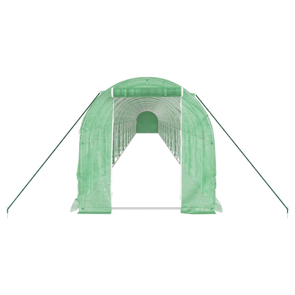 Greenhouse with Steel Frame Green 48m² 24x2x2 m Price