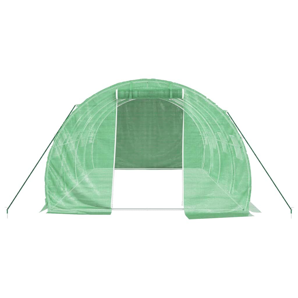 Greenhouse with Steel Frame Green 12 m² 4x3x2 m Price