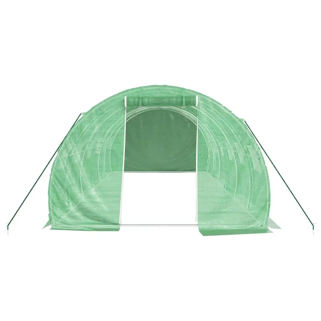 Greenhouse with Steel Frame Green 18 m² 6x3x2 m Price