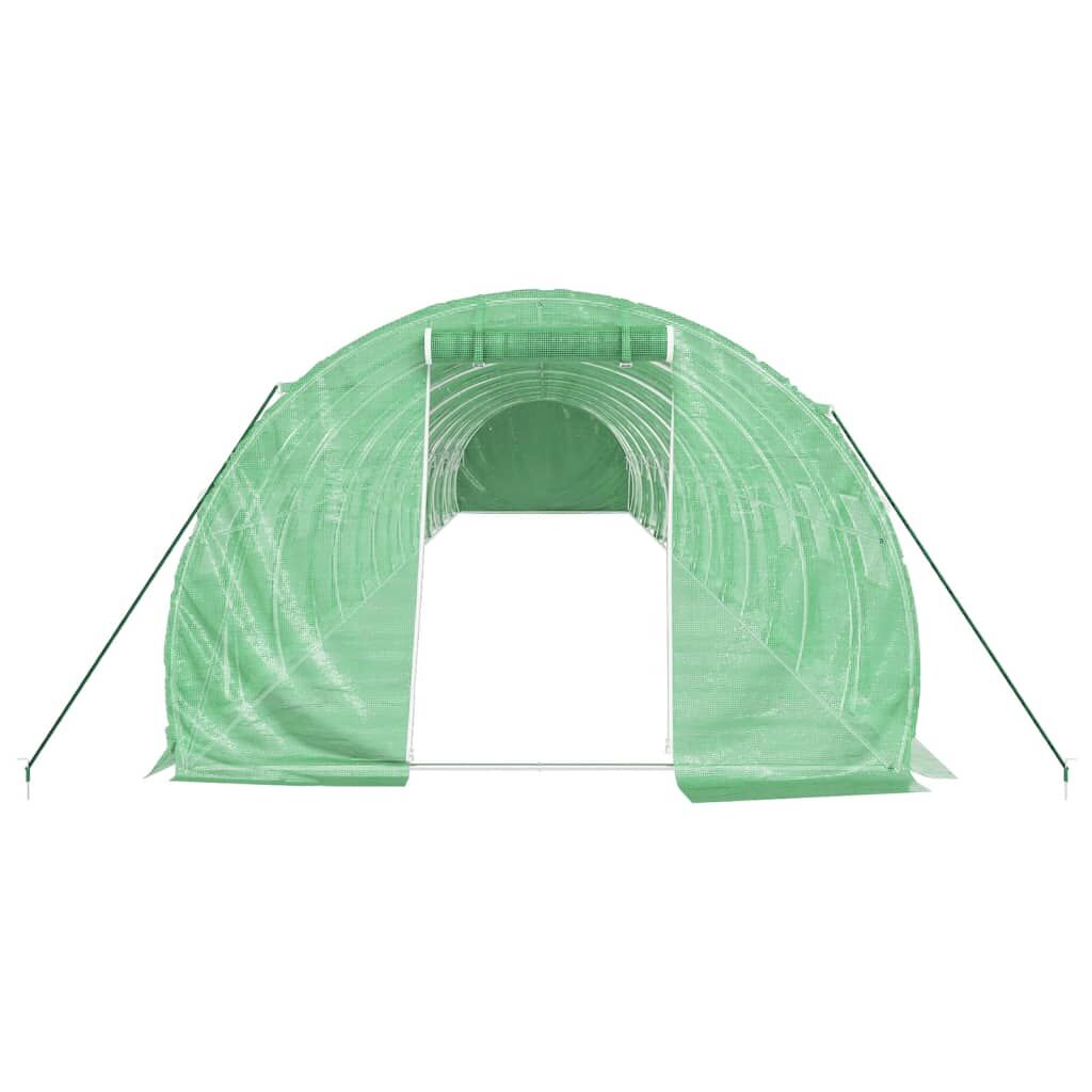Greenhouse with Steel Frame Green 48 m² 16x3x2 m Price