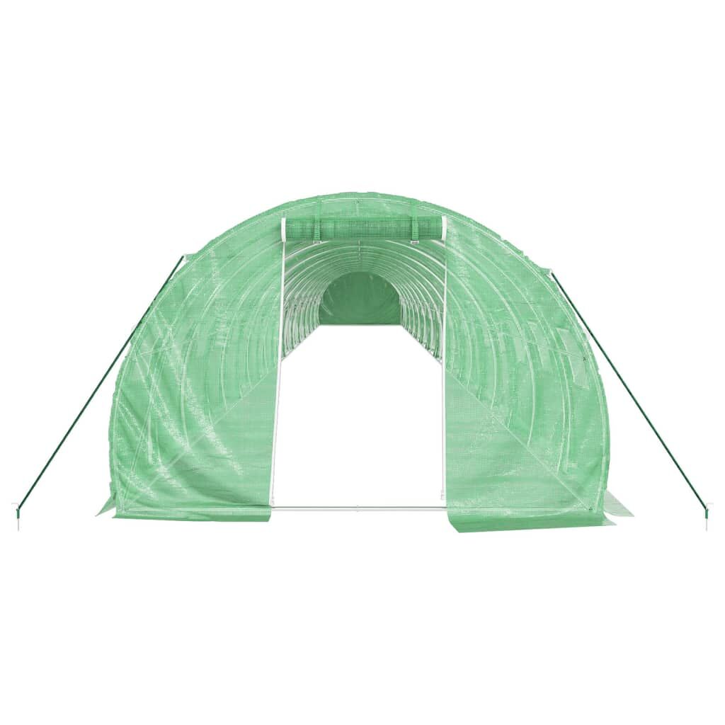 Greenhouse with Steel Frame Green 72 m² 24x3x2 m Price