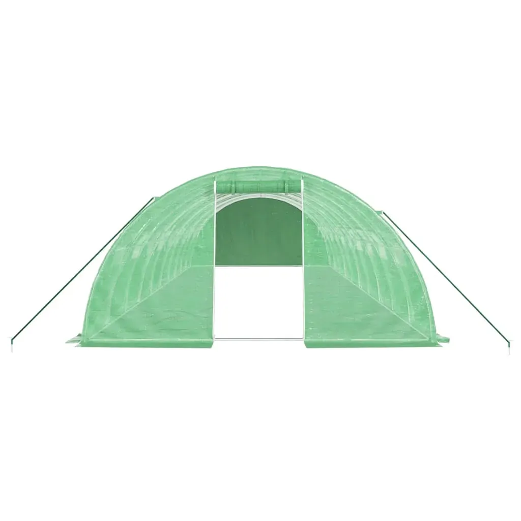 Greenhouse with Steel Frame Green 40 m² 10x4x2 m Price