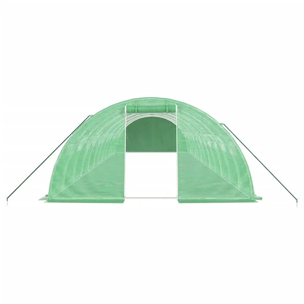 Greenhouse with Steel Frame Green 48 m² 12x4x2 m Price