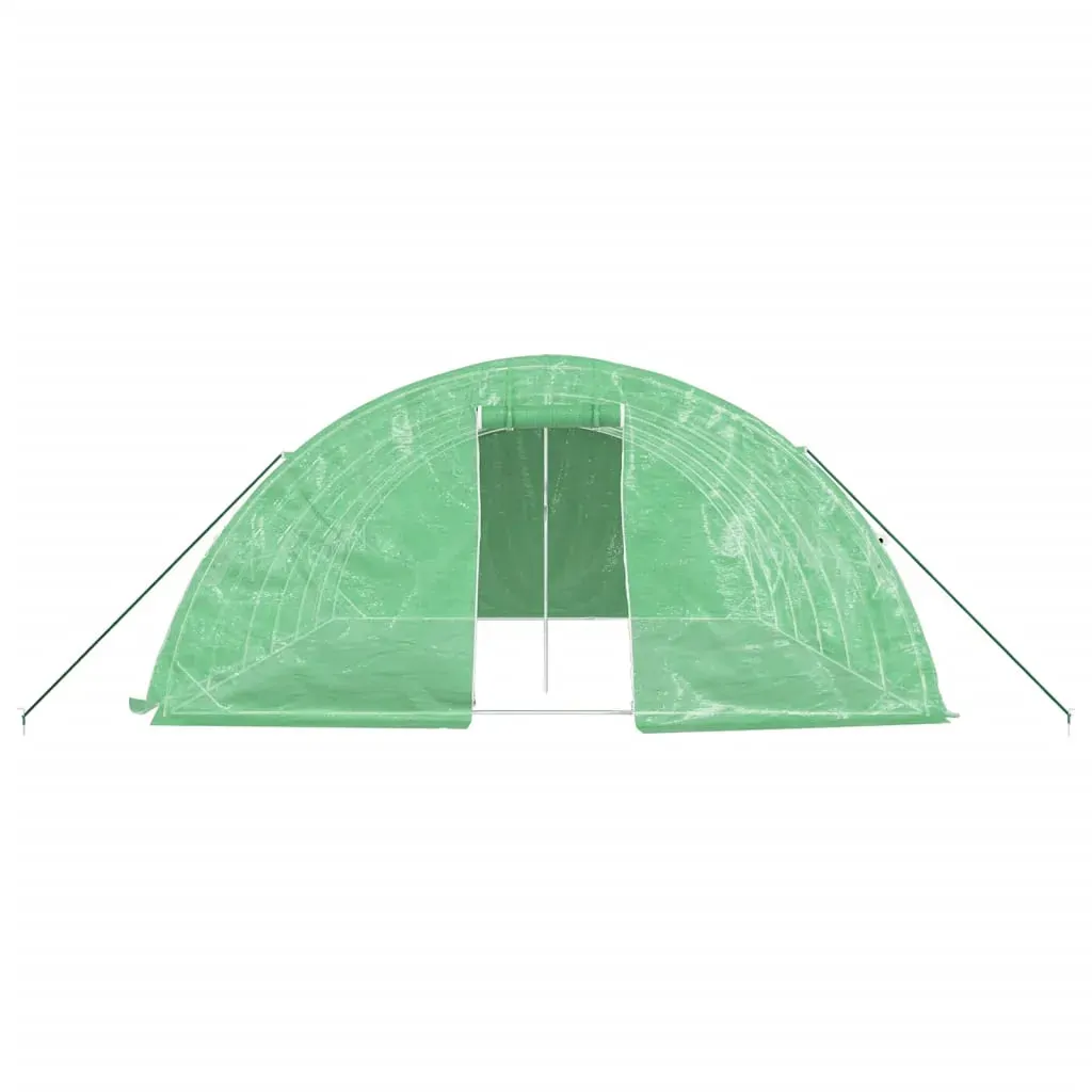 Greenhouse with Steel Frame Green 30 m² 6x5x2.3 m Price