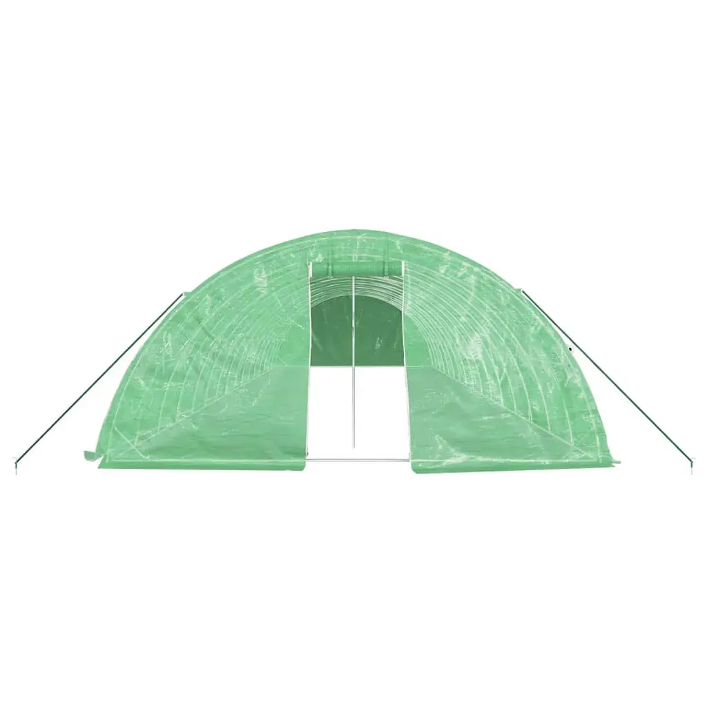 Greenhouse with Steel Frame Green 80 m² 16x5x2.3 m Price