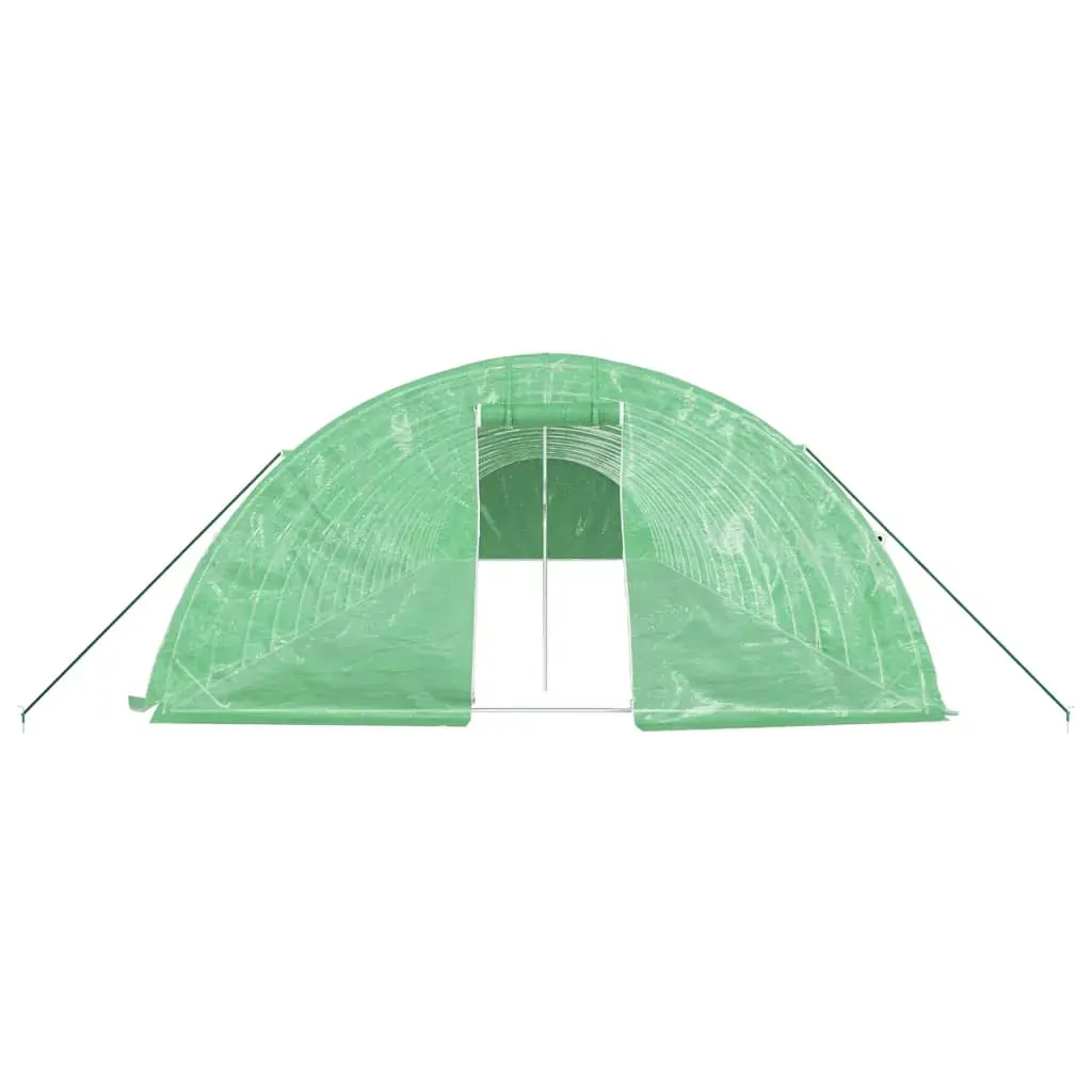 Greenhouse with Steel Frame Green 90 m² 18x5x2.3 m Price