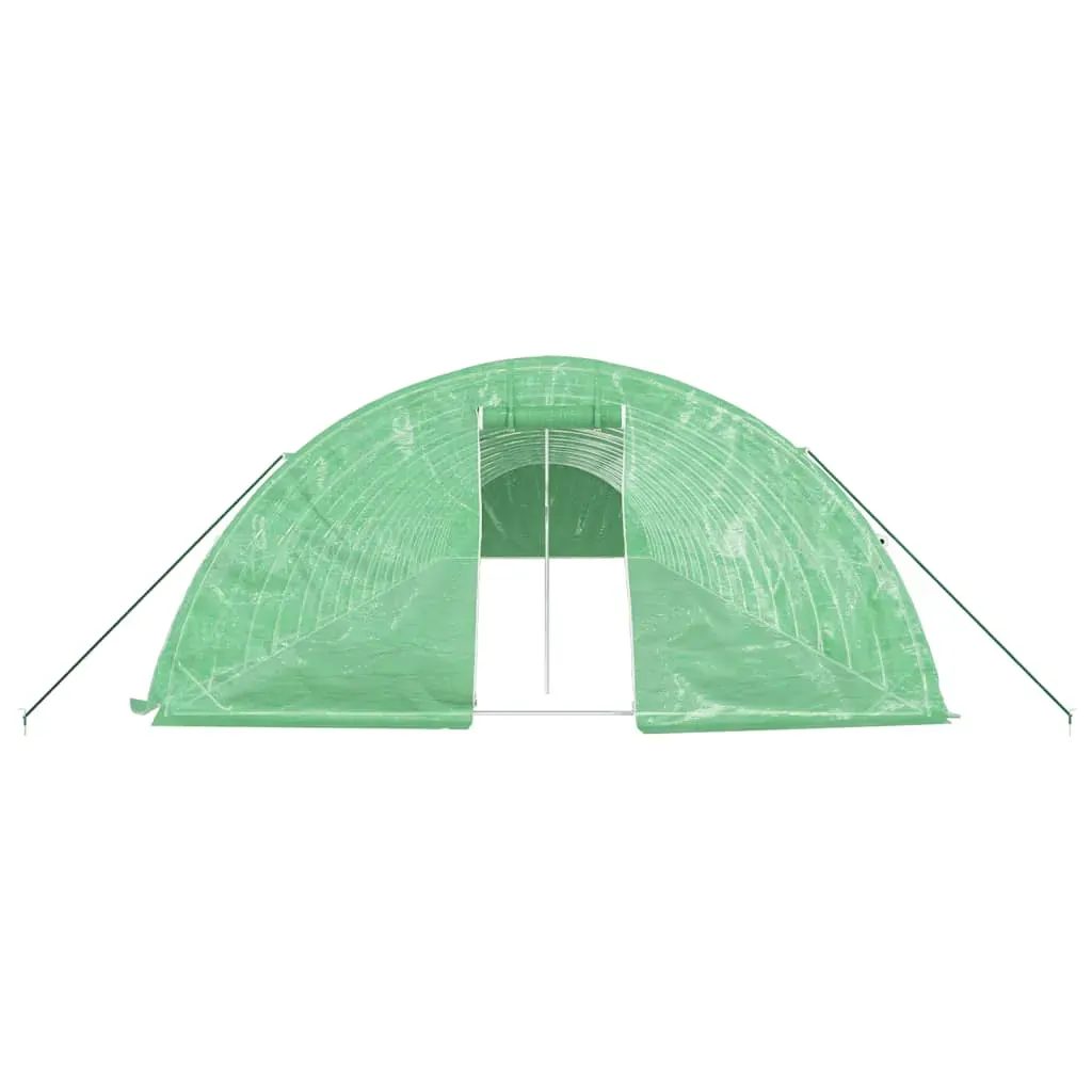 Greenhouse with Steel Frame Green 100 m² 20x5x2.3 m Price