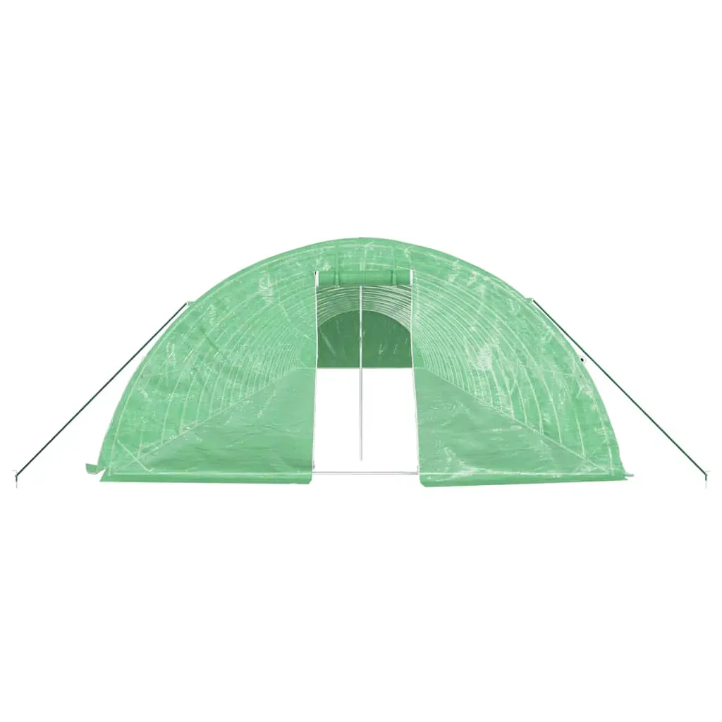 Greenhouse with Steel Frame Green 110 m² 22x5x2.3 m Price
