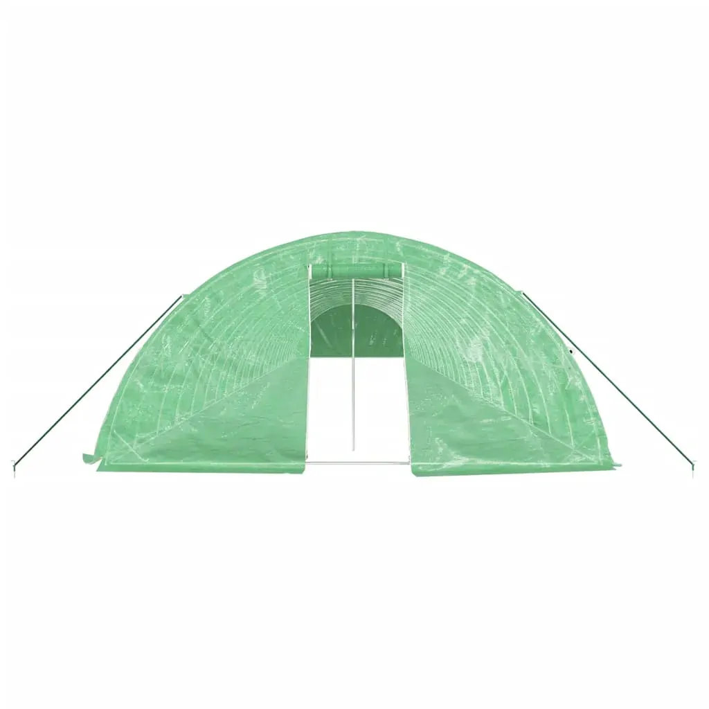 Greenhouse with Steel Frame Green 120 m² 24x5x2.3 m Price