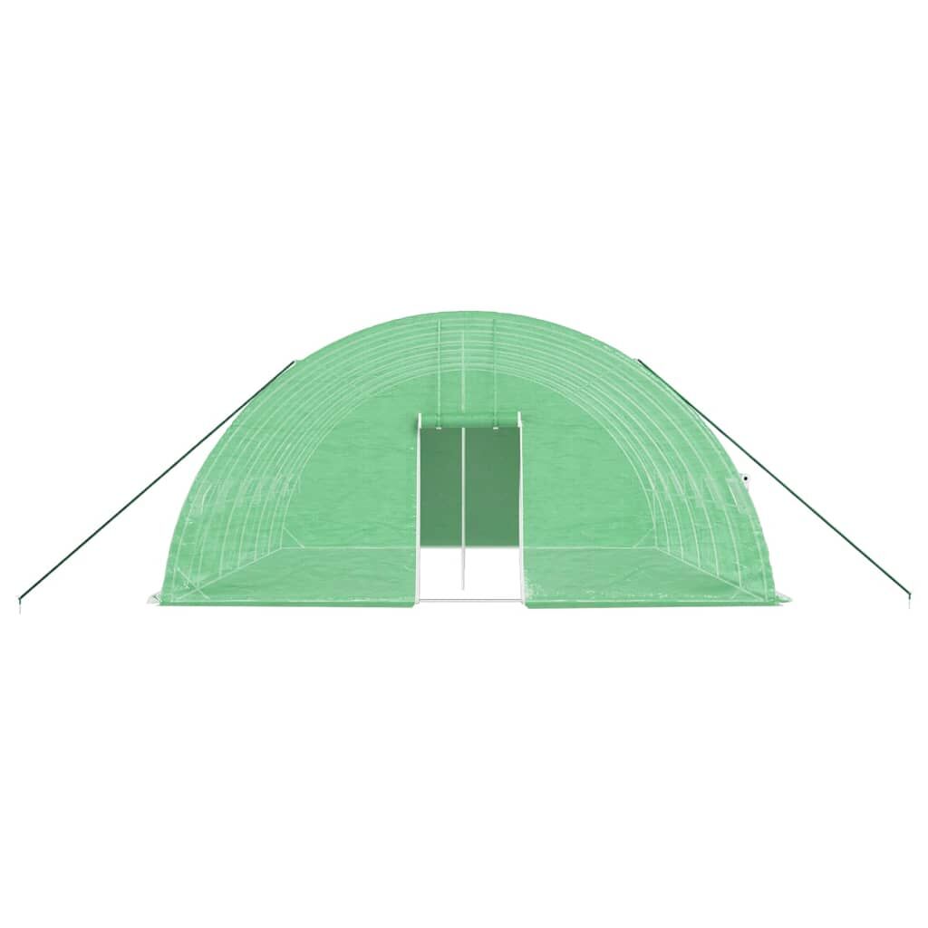 Greenhouse with Steel Frame Green 36 m² 6x6x2.85 m Price
