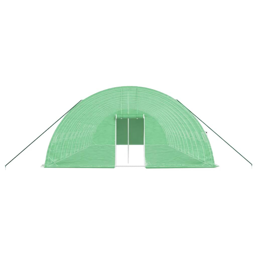 Greenhouse with Steel Frame Green 72 m² 12x6x2.85 m Price