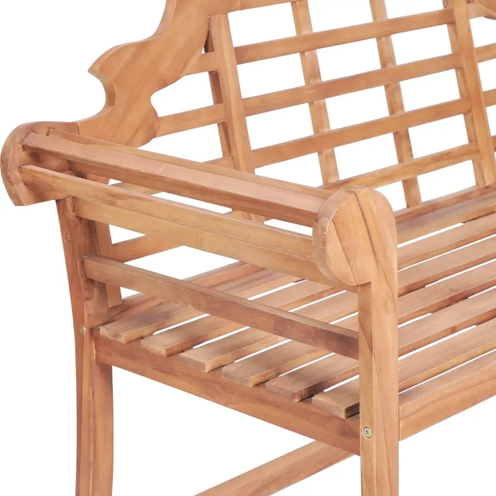 Garden Bench 127x58.5x92.5 cm Solid Wood Teak Price