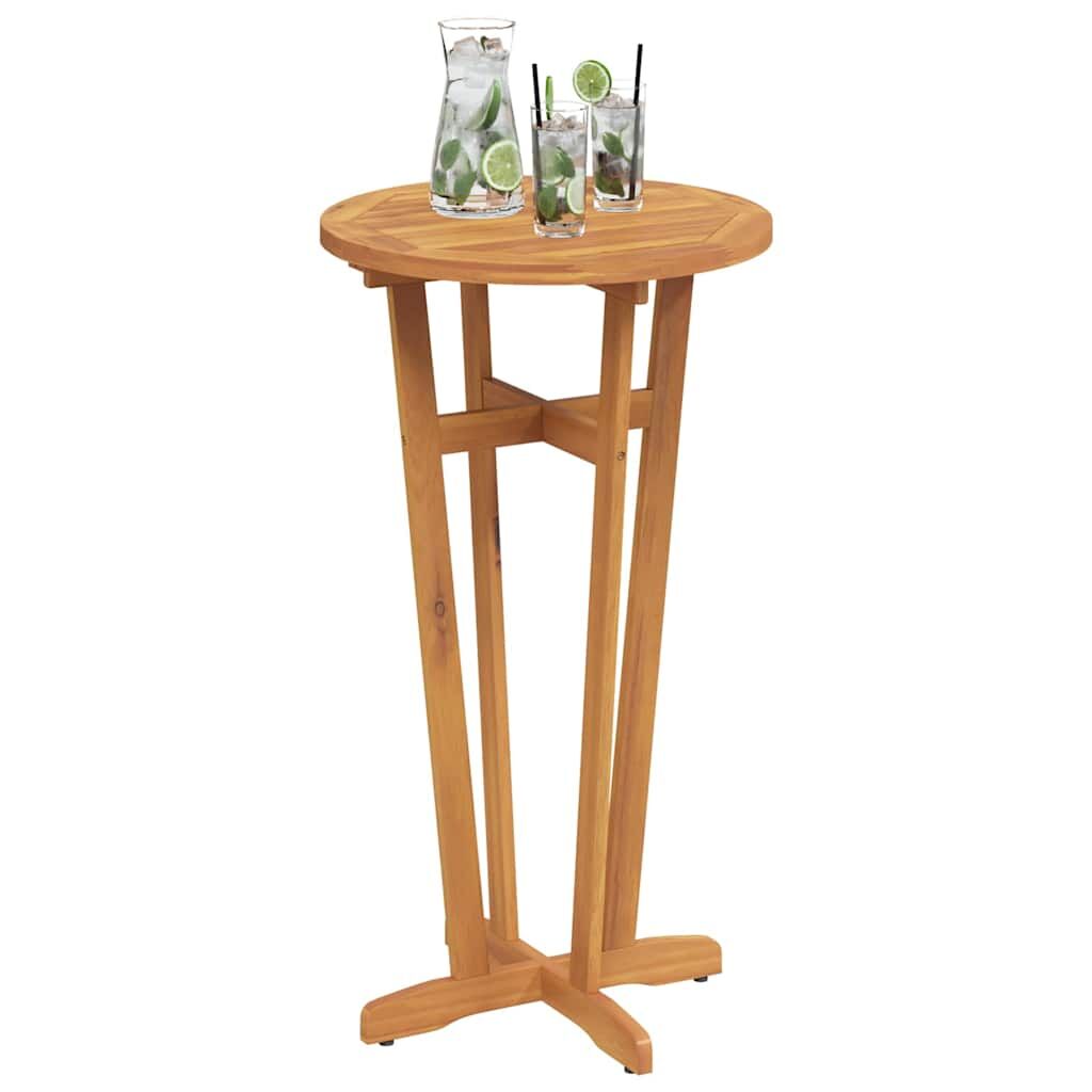 Garden Bar Table Ø60x105 cm Solid Wood Acacia Price