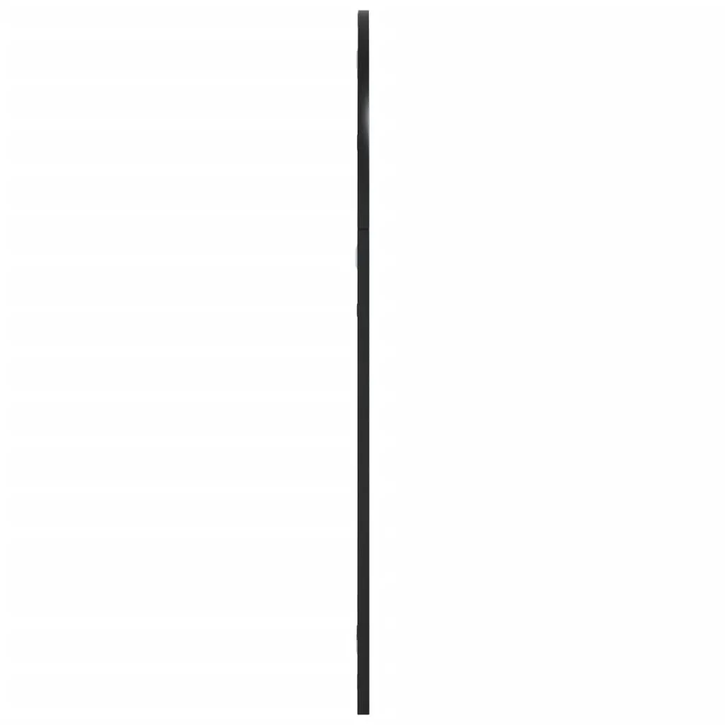 Wall Mirror Black 60x90 cm Arch Iron Price