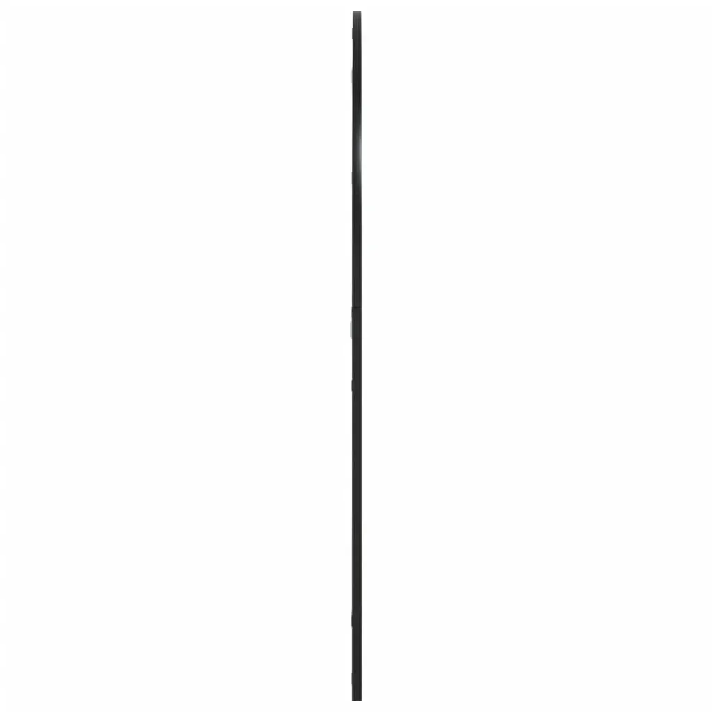 Wall Mirror Black 100x110 cm Arch Iron Price