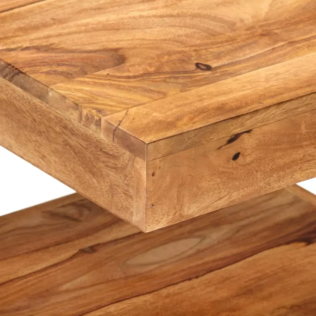 Coffee Table 45x45x40 cm Solid Wood Acacia Price