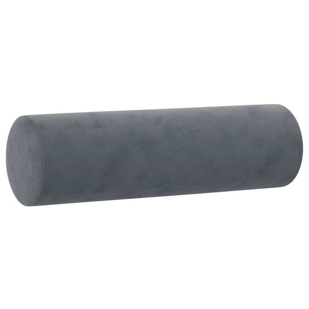 2 Piece Sofa Set with Pillows Dark Grey Velvet Price
