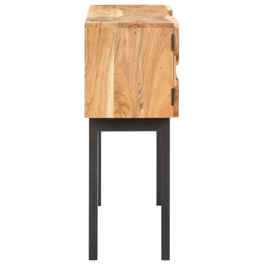 Sideboard 120x30x75 cm Solid Acacia Wood Price