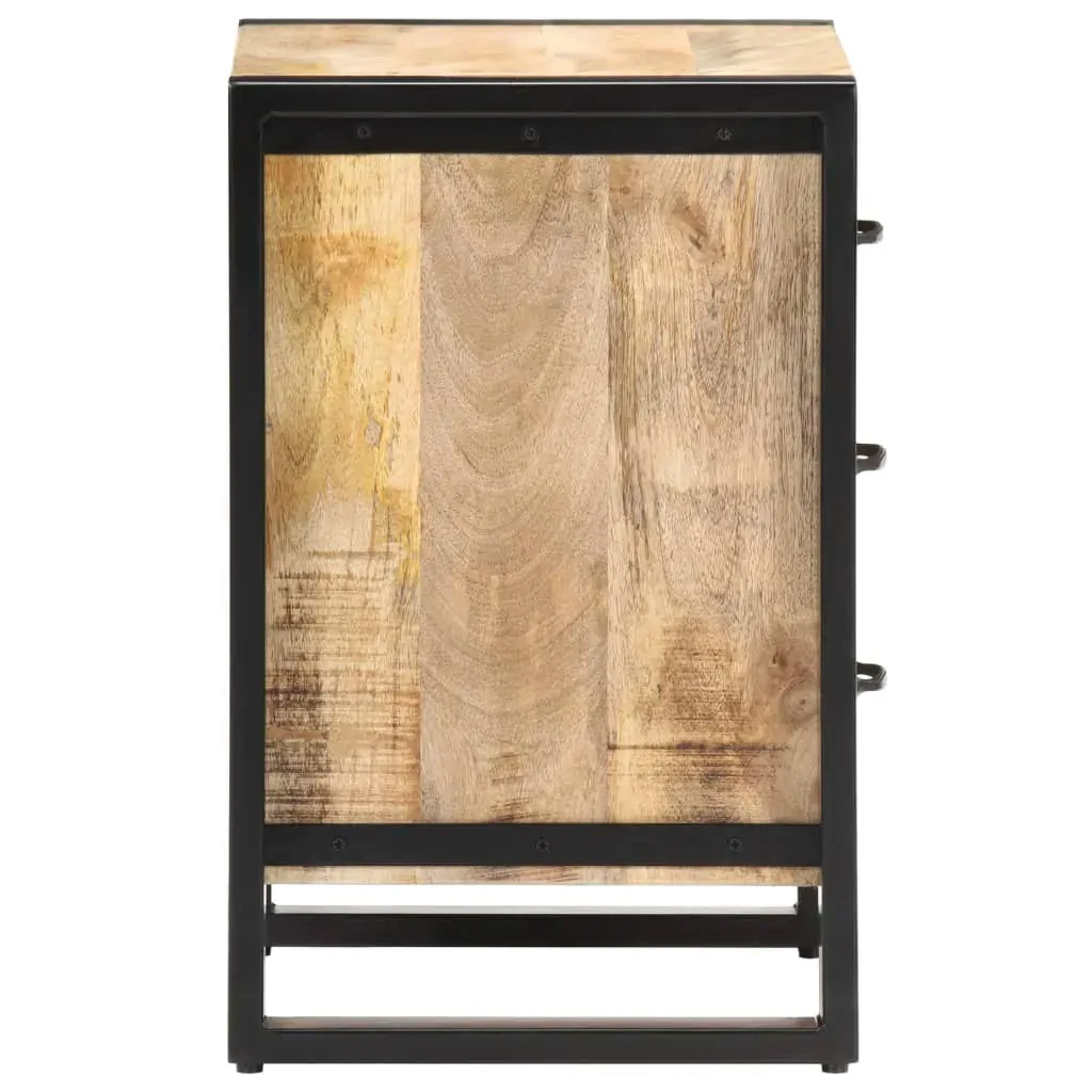 Bedside Cabinet 40x35x55 cm Solid Mango Wood Price