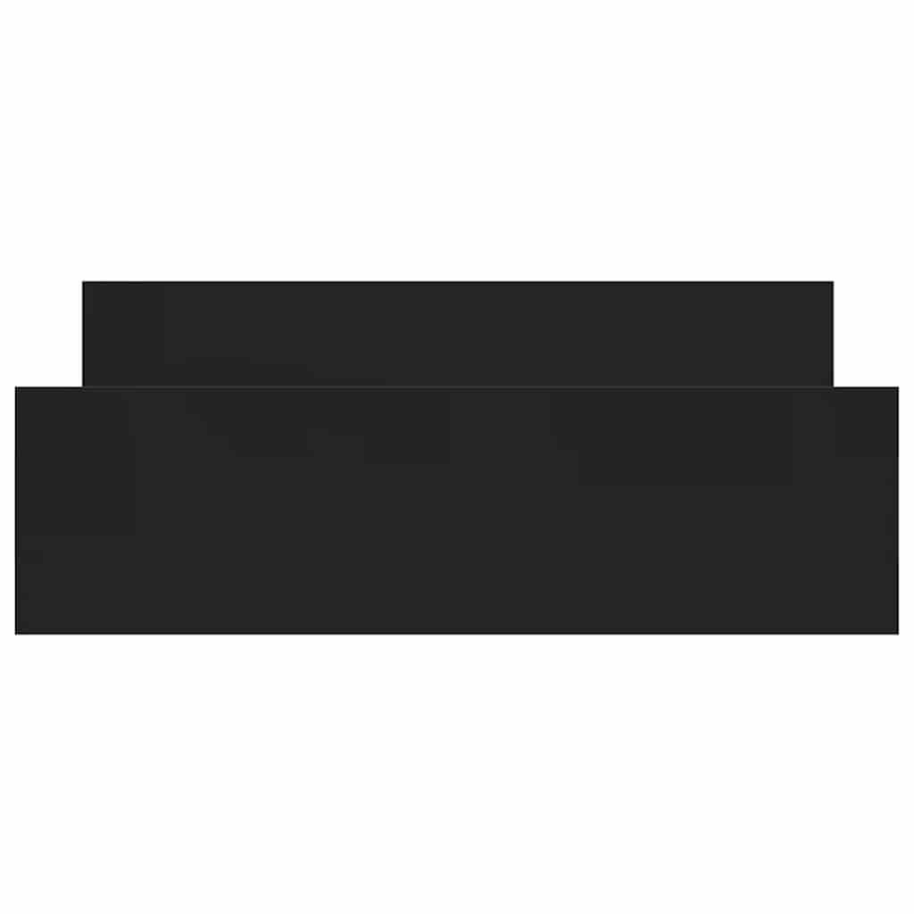 Bed Frame without Mattress Black 150x200 cm Price