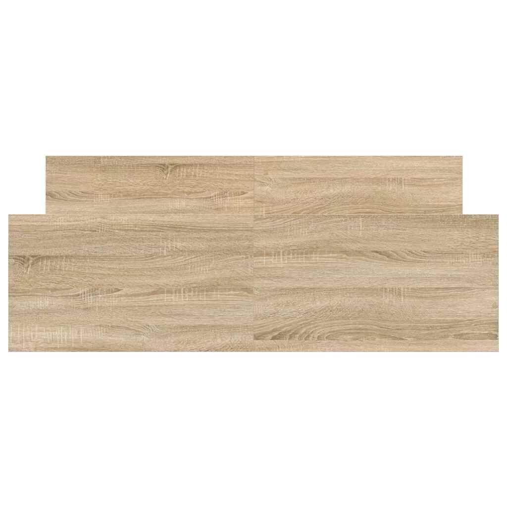 Bed Frame without Mattress Sonoma Oak 135x190 cm Price