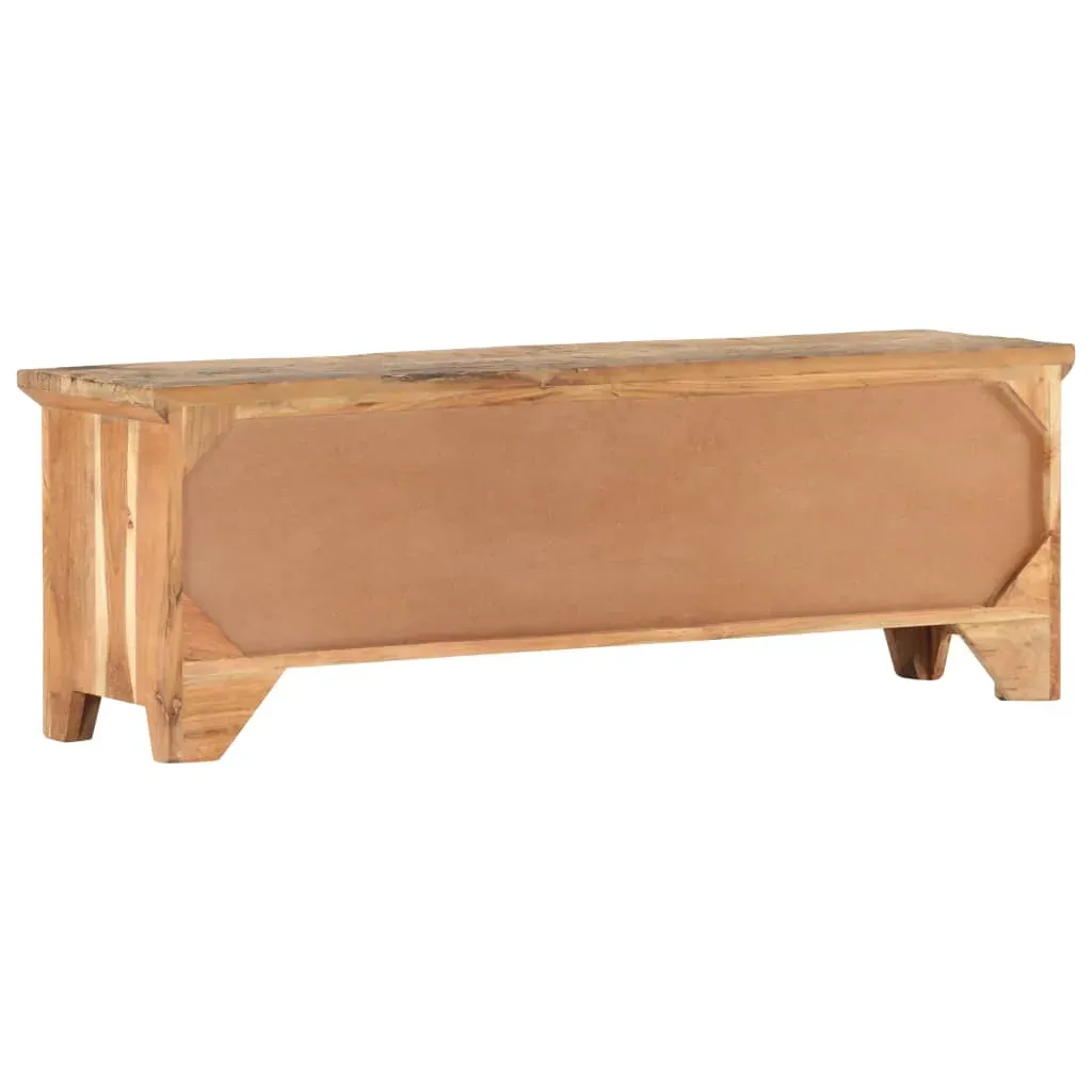 TV Cabinet 120x30x40 cm Solid Acacia Wood and Reclaimed Wood Price