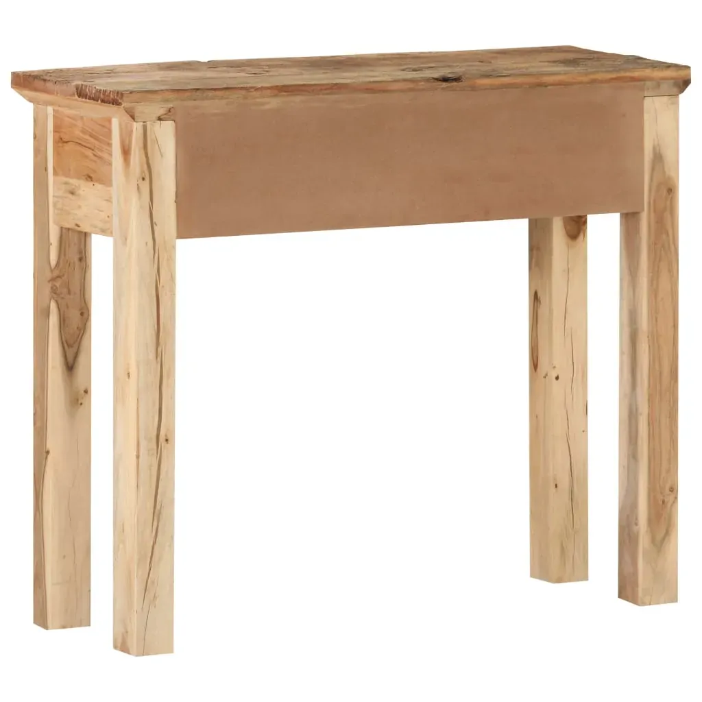 Console Table 90.5x30x75cm Solid Acacia Wood and Reclaimed Wood Price