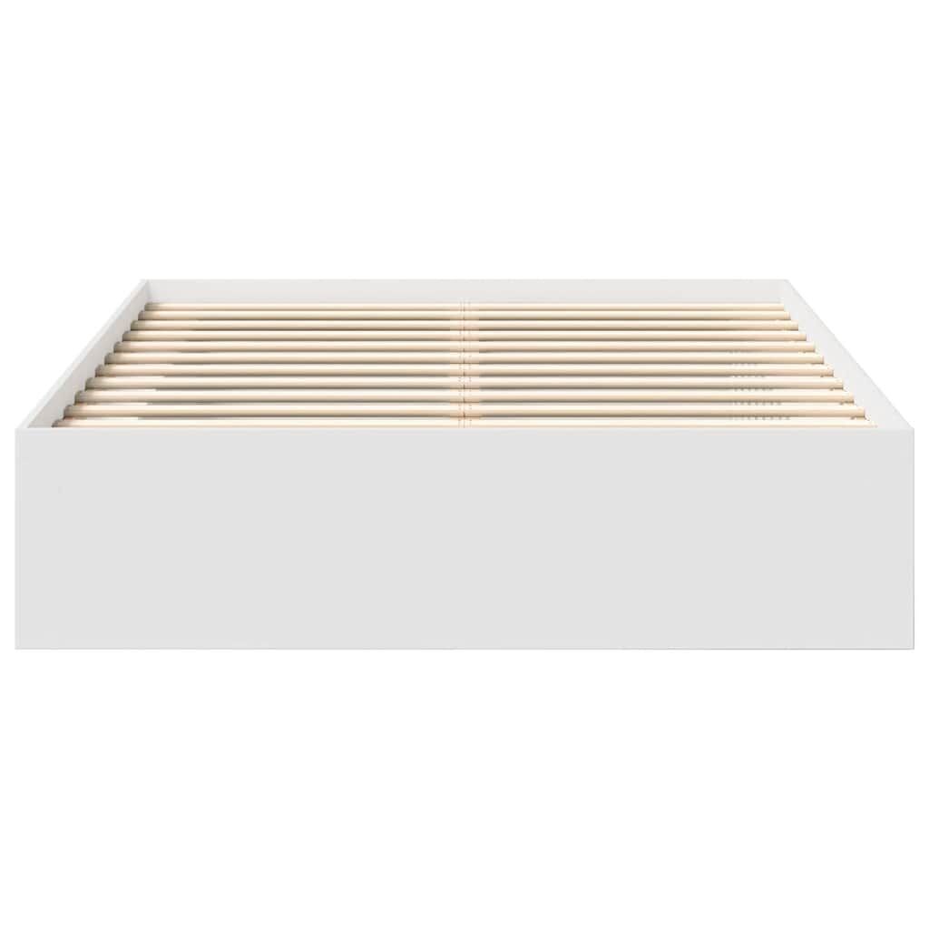 Bed Frame without Mattress White 150x200 cm Price
