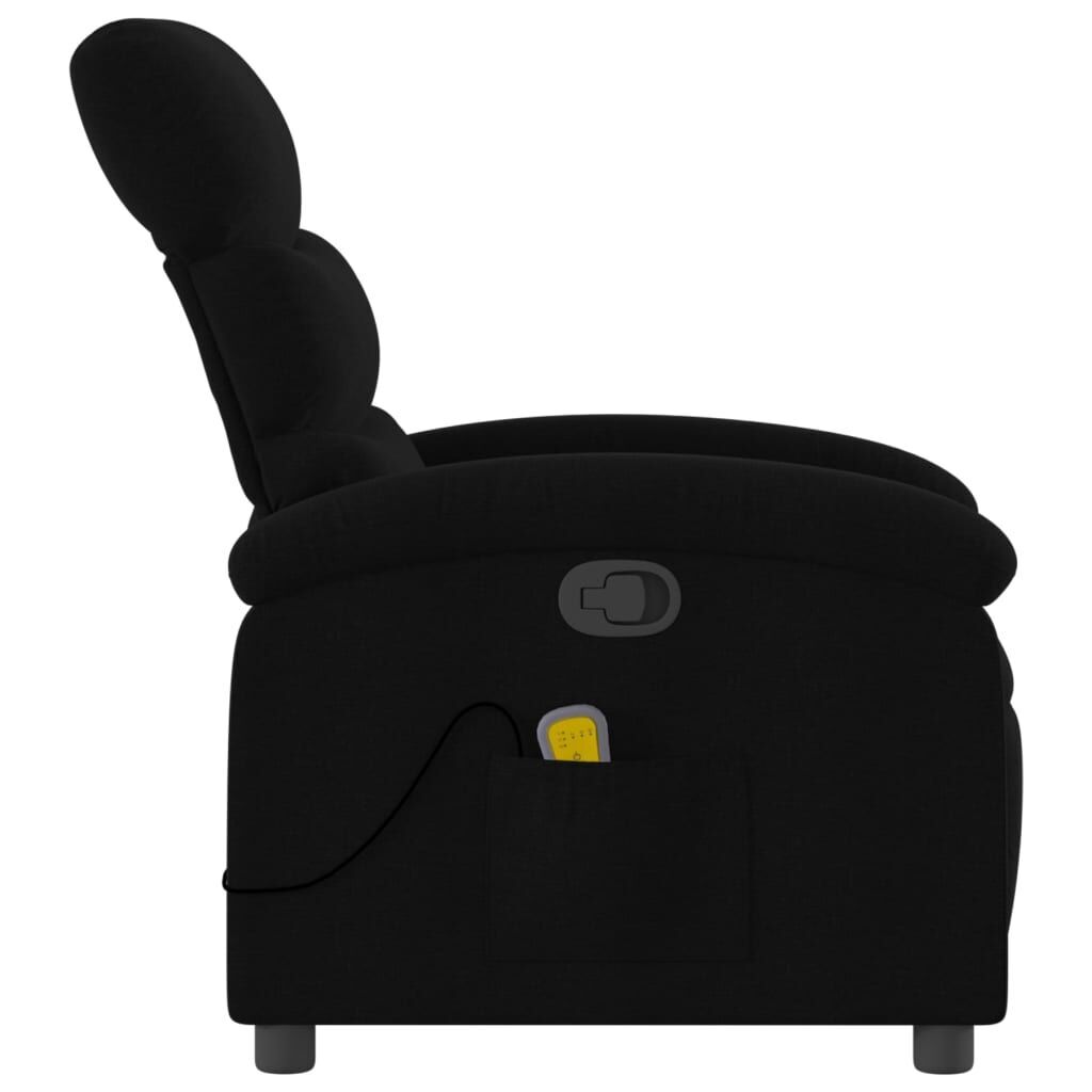 Massage Recliner Chair Black Fabric Price