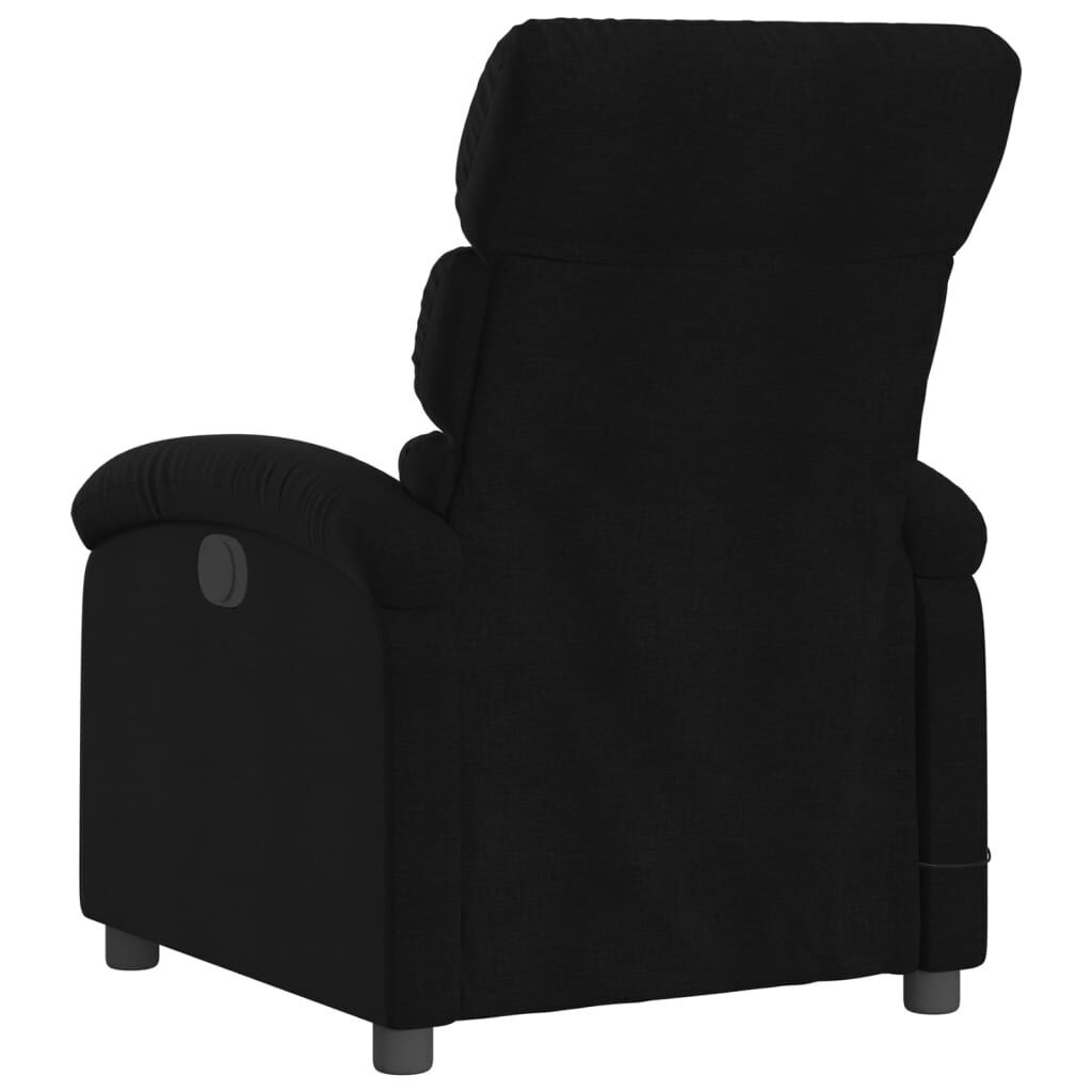 Electric Massage Recliner Chair Black Fabric Price