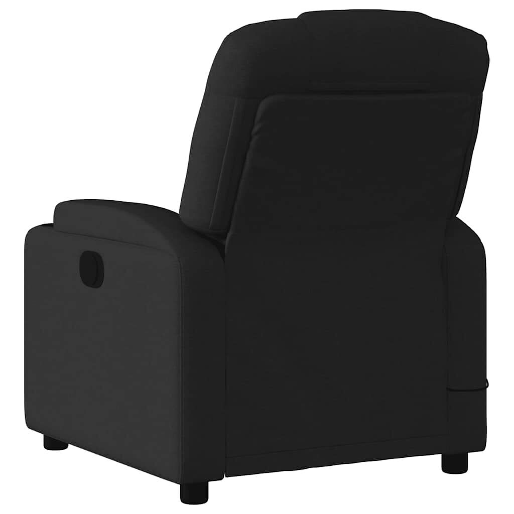 Electric Massage Recliner Chair Black Fabric Price