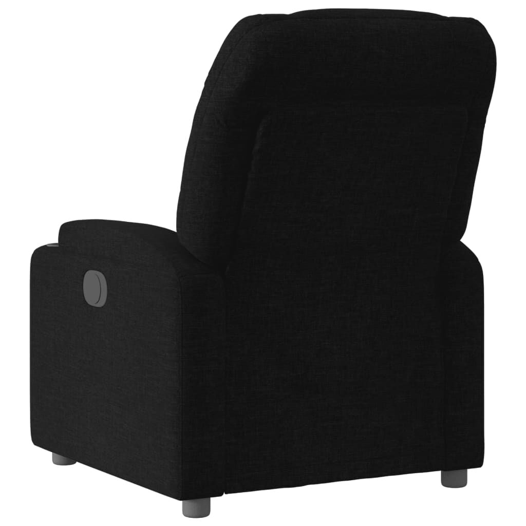 Electric Recliner Chair Black Fabric Price