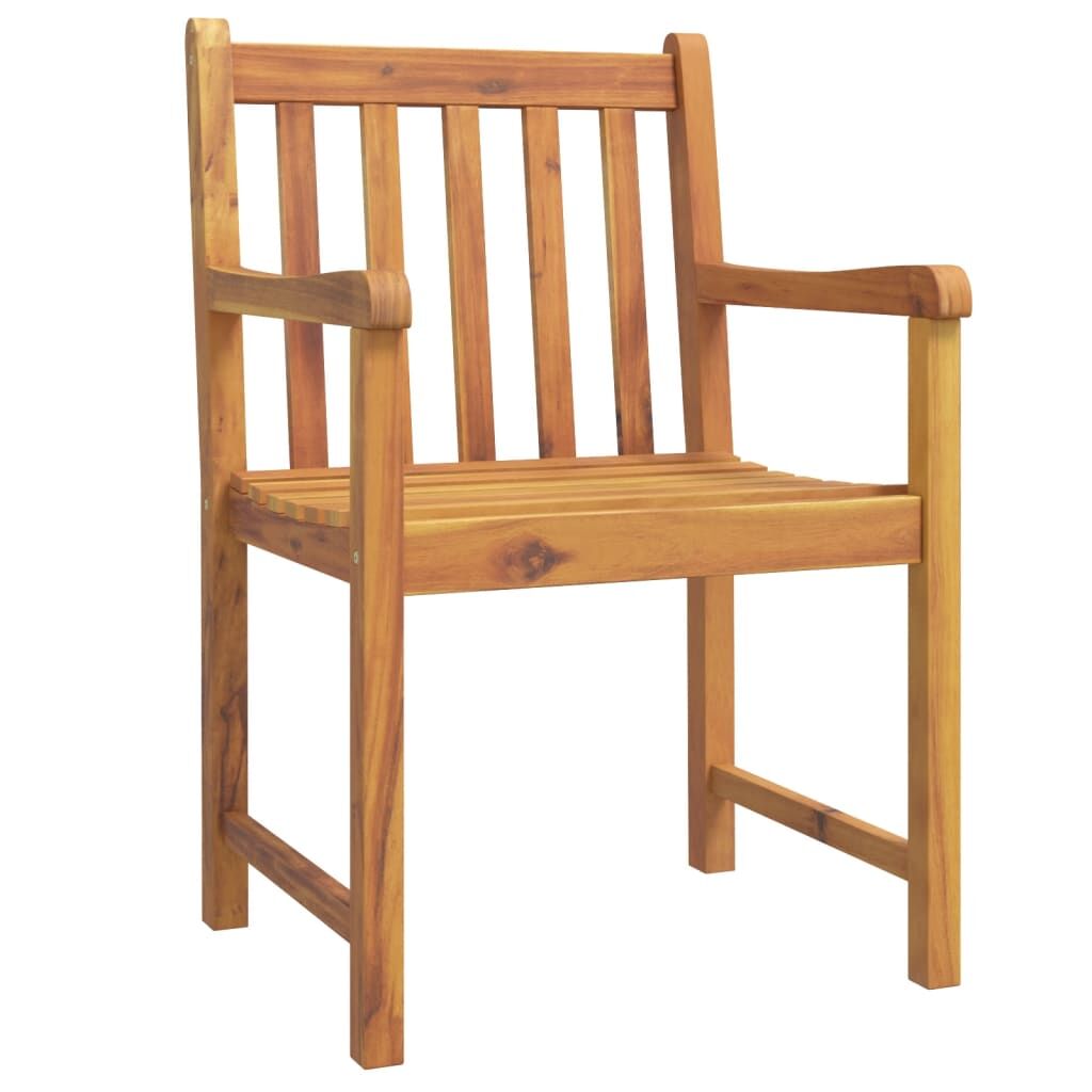 7 Piece Garden Dining Set Solid Wood Acacia Price