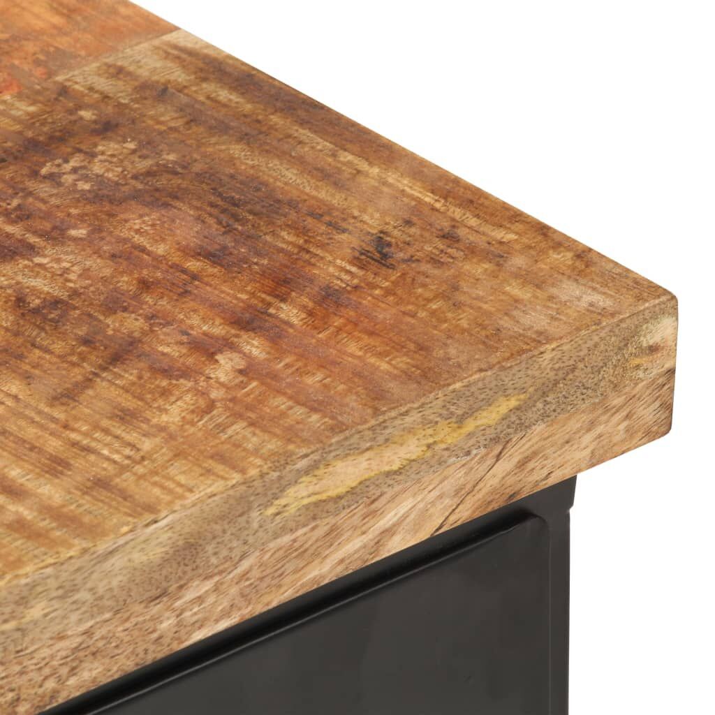 Bedside Cabinet 40x30x52 cm Rough Mango Wood Price