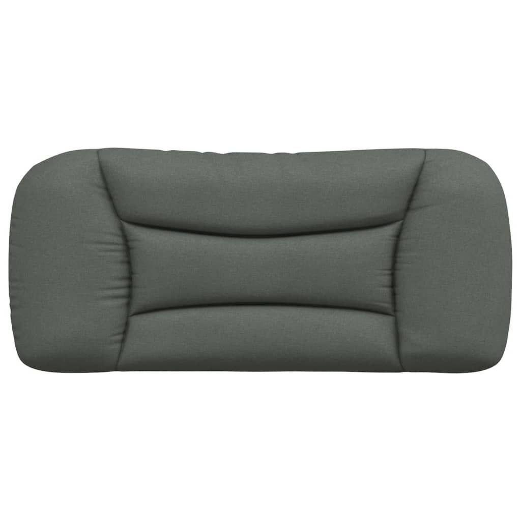 Headboard Cushion Dark Grey 90 cm Fabric Price