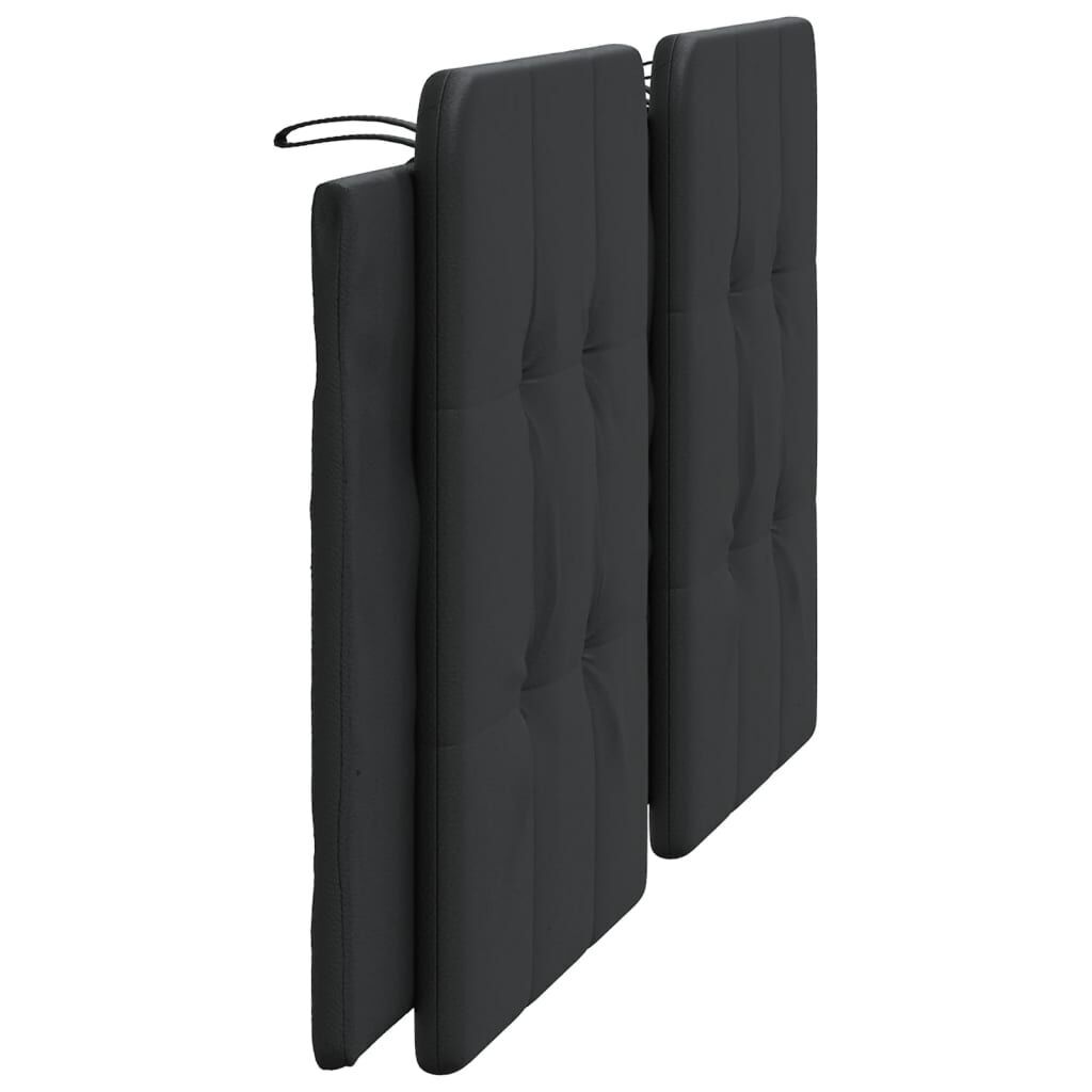 Headboard Cushion Black 180 cm Faux Leather Price