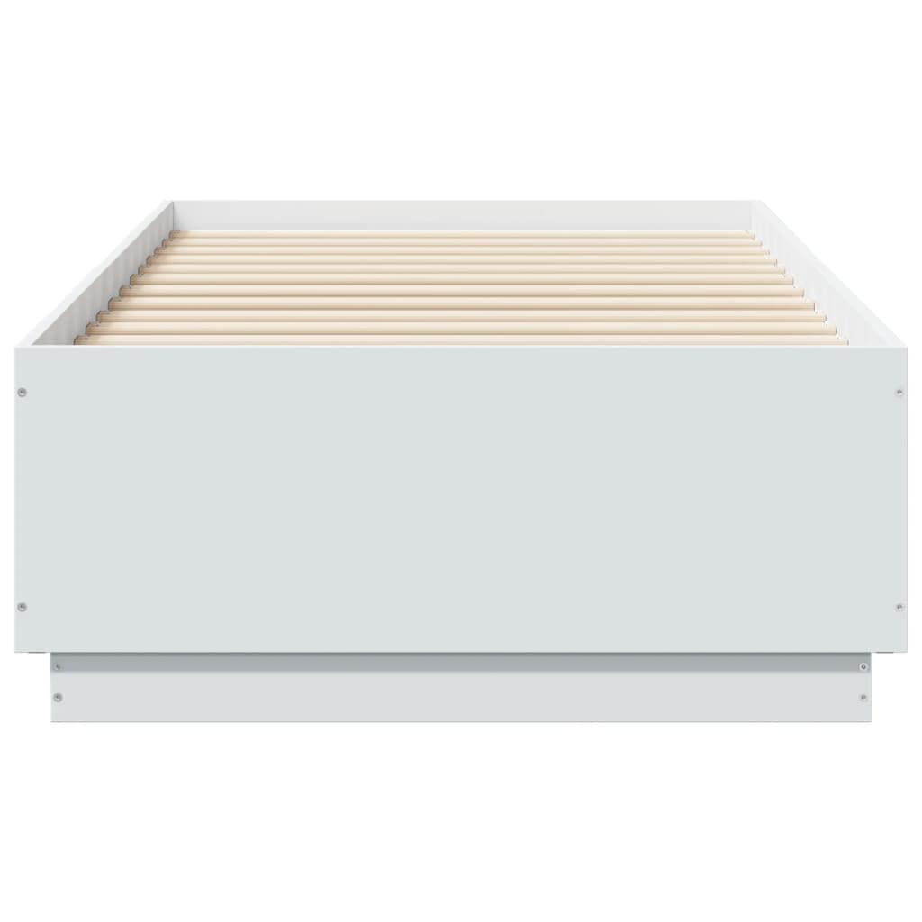 Bed Frame without Mattress White 90x190 cm Price
