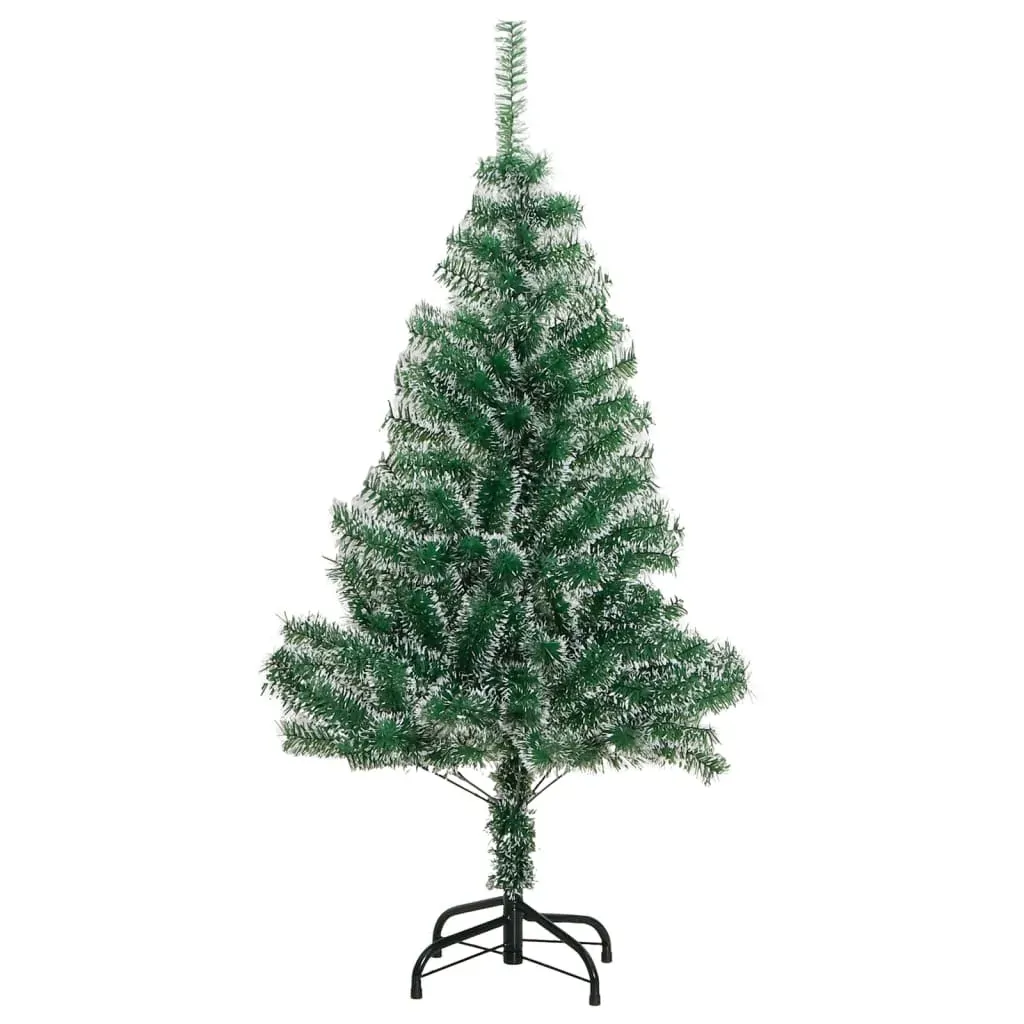 Artificial Christmas Tree 150 LEDs & Flocked Snow 120 cm Price