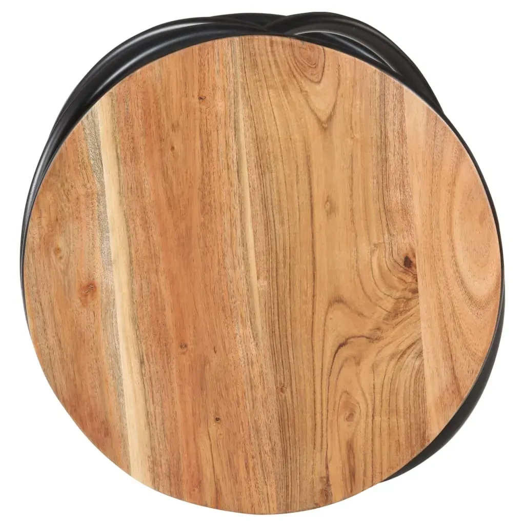 End Table 40x40x52 cm Solid Acacia Wood Price