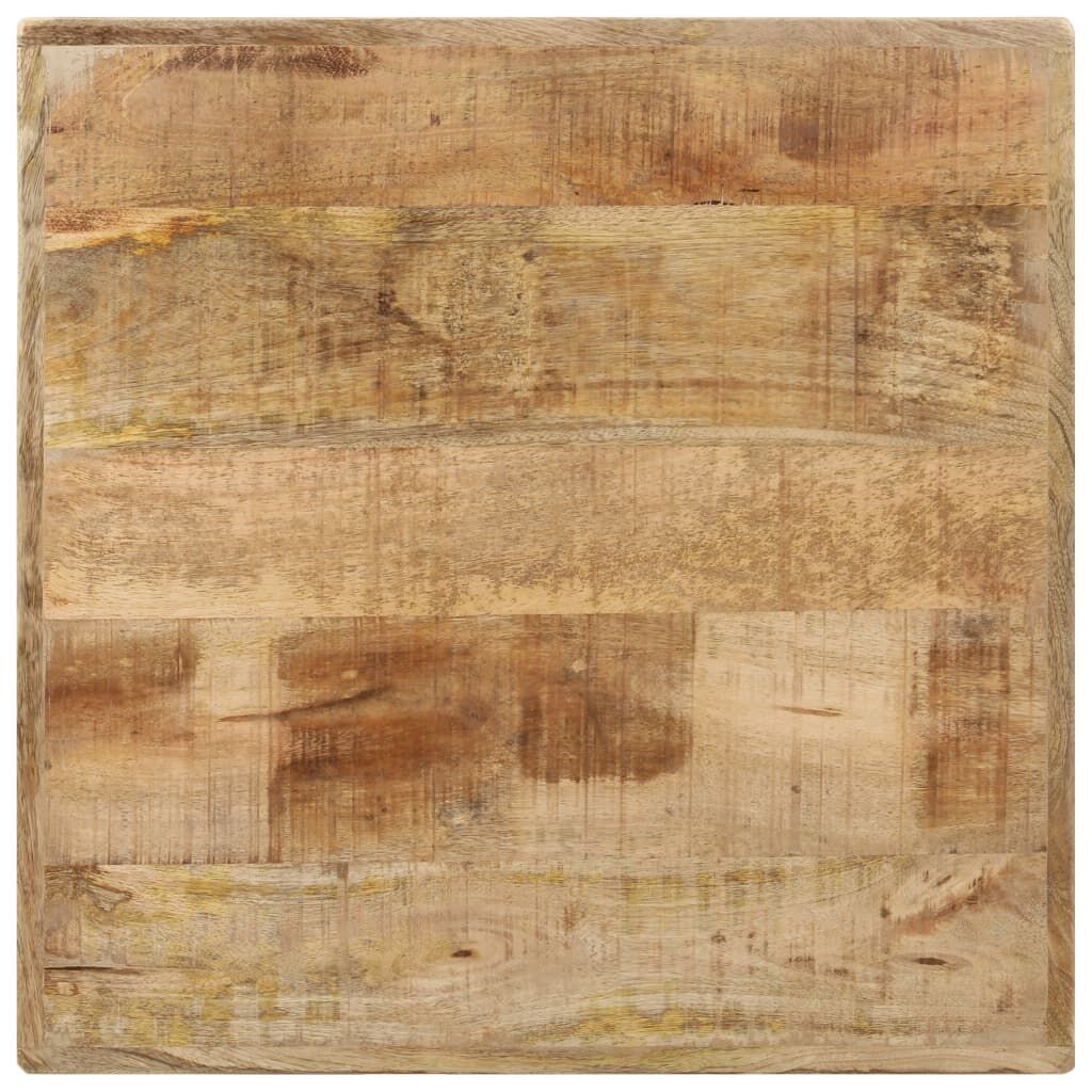 Bistro Table 60x60x77 cm Rough Mango Wood Price
