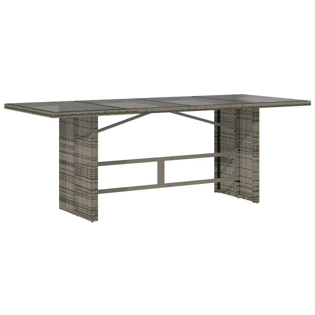 9 Piece Garden Dining Set with Cushions Grey Poly Rattan Price