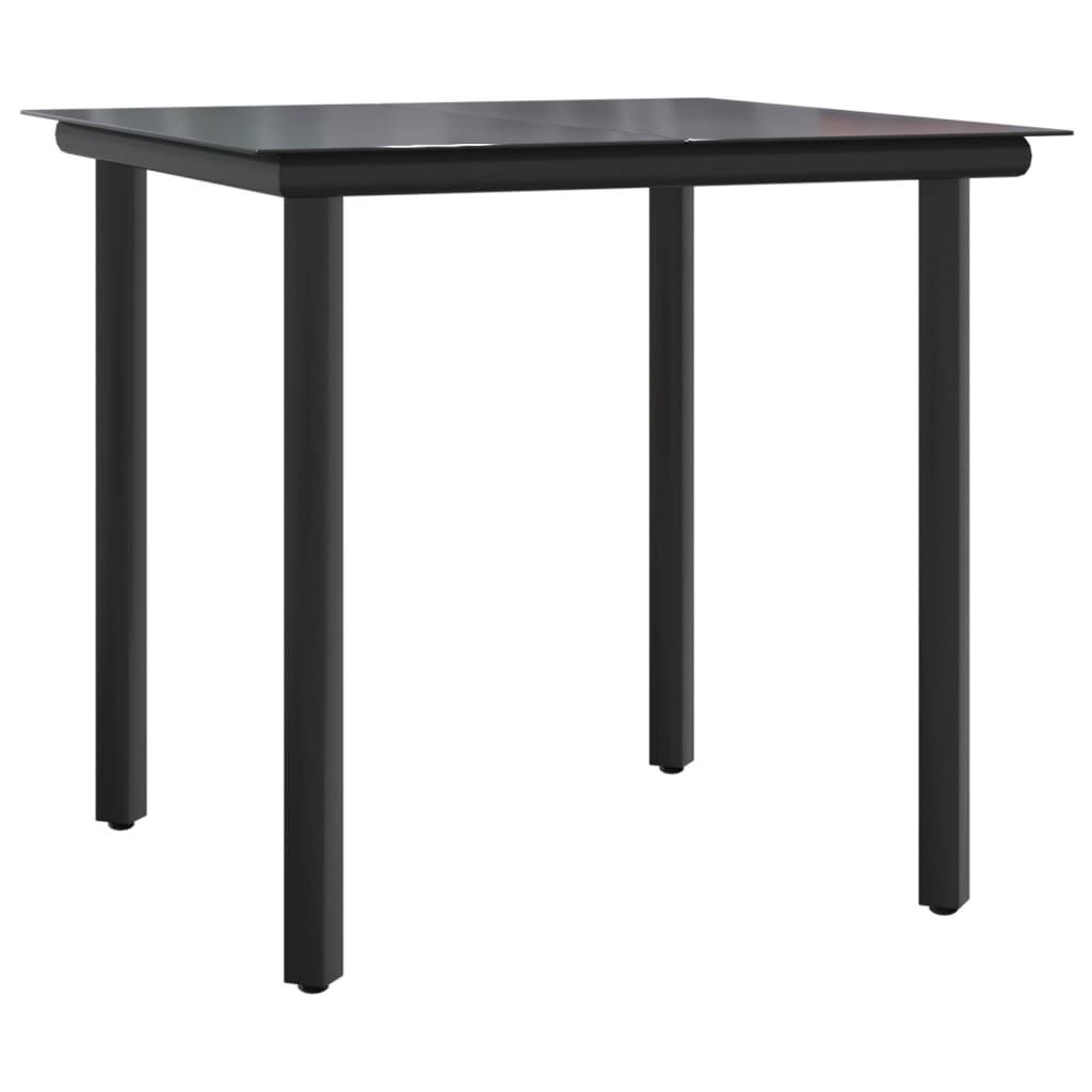 3 Piece Garden Dining Set with Cushions Grey Poly Rattan Price